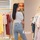 กางเกงยีนส์ขายาว 10219 (O050) กางเกงยีนส์แฟชั่น กางเกงยอดนิยม สินค้านำเข้าสไตล์เกาหลี สินค้าพร้อมส่ง ทรงกระบอก กางเกงผู้หญิง กางเกงขายาว