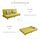 โซฟา โซฟาปรับนอน 2 ที่นั่ง ขนาด 150 ซม. โซฟาเบด โซฟารับแขก ตกแต่งบ้าน ทันสมัย สีสันสดใส สวยงาม ปรับได้ 3 ระดับ SOFA BED มี 5 สี