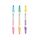Quantum ควอนตั้ม ปากกาเน้นข้อความ 2 หัว มี 3 สี ปากกา ปากกาไฮไลท์ ไฮไลท์ มี 3 สี หมึกเข้ม สีสวย สีพาสเทล 1 กล่อง มี 12 แท่ง Highlighter No.QH790